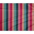 thumbnail image 5 of oneOone Polyester Spandex Teal Green Fabric Stripes Sewing Craft Projects Fabric Prints By Yard 56 Inch Wide-UA, 5 of 6