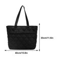 thumbnail image 2 of Bolso mano Bsvklp Hobo con entramado diamantes Acolchado suave, 2 of 9