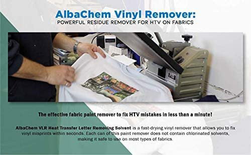 AlbaChem Original VLR Heat Transfer Letter Removing Solvent - Paint Remover  for Fabric 20 fl. oz.