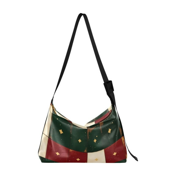 Crafted from premium leather, the Ultra Soft, on-trend Women's Hobo Handbag is a large satchel that makes a statement. Christmas Style Plaid