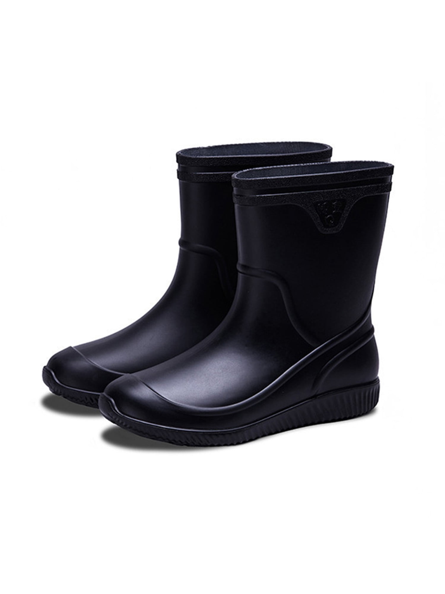 wedge rain booties