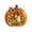 styleA, variant on Halloween Pumpkin Wooden Display Stand 11 Inch Tabletop Decoration, Tool-Free Triangular Support Creates Stable Seasonal Accent, Halloween Party Decor for Home Store Shelf Mantel Counter