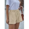 thumbnail image 5 of Shorts en Tencel Kaki pour Femmes avec Poches Strive, 5 of 5