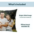 thumbnail image 6 of Fabric Textile Products Custom Pillow - Personalized Pillows with Pictures or Text - Throw Pillow - Personalized Gift - Grandparent & Couples Gifts - Pet Pillow - Kids Pillows (16"x16"), 6 of 7