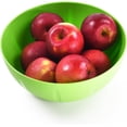 thumbnail image 3 of YBM HOME 10-Inch Plastic Serve Mixing Bowl for Everyday Meals can hold 120 oz, 3.75 qt. Ideal for Cereal, Snacks, Popcorn, Salad, and Fruits, Microwave Safe, Forsty White, 3 of 5