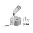 thumbnail image 4 of koolsoo RV Reading Lamp Night Light Bedside Light RV Light for Boat Van Trailer Silver A, 4 of 9