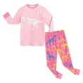 thumbnail image 5 of KPOPLK Toddler Boy Clothes Fall Waffle Striped Embroidered T-Shirt Short Set Kids Outfit 6 12 18 Months 2T 3T 4T 5T(2-3 Years,Light Pink), 5 of 5