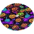 thumbnail image 3 of Happy Halloween Christmas Tree Skirt 36", Goth Gothic Pumpkin Tree Skirts Mat for Holiday Home Farmhouse Party Tree Decorations Indoor Outdoor.Halloween Gifts-6, 3 of 5