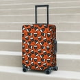 thumbnail image 6 of Hirioo Owls And Boo for Elasticity Suitcase Cover (No luggage Included) Durable Luggage Protector Fits 18-32 Inch Luggage-Small, 6 of 7