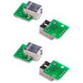 thumbnail image 1 of 4 conectores adaptadores USB tipo B hembra con paso de 2,54 mm, 1 of 6