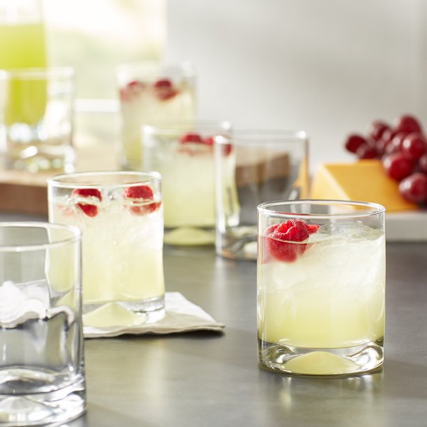 Better Homes & Gardens Walker Double OldFashioned Drinking Glasses, 8