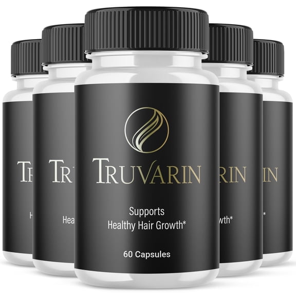 Truvarin Advanced Formula Healthy Hair Support Supplement 300 Capsules