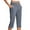 Blue, variant on LXPAM Dressy Capri Pants for Women High Waist Stretch Womens Golf Capris Pants for Summer with Pockets Work Casual Pants