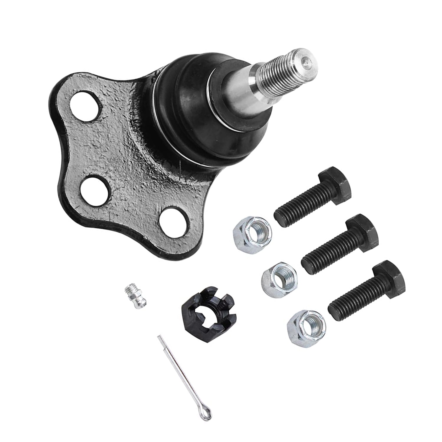 Detroit Axle - Front 2pc Ball Joints for RWD 2000-2002 Dodge Ram 2500 3500, 2 Upper Ball Joints 2000 2001 2002 Replacement