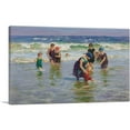 thumbnail image 1 of ARTCANVAS Bathers Canvas Art Print by Edward Henry Potthast - Size: 26" x 18" (1.50" Deep), 1 of 9