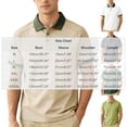 thumbnail image 3 of Mens Big & Tall Polo Shirts Short Sleeve Moisture Wicking Casual Athletic Golf Tennis Collared Shirts Size M-4XL Green, 3 of 7