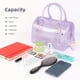 thumbnail image 4 of MIFORINES Bolso de mano con asa superior en forma de almohada de gelatina de verano para mujer, bolso de cristal transparente de Color caramelo, 4 of 5