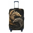 thumbnail image 2 of Goofa Vintage Metal Dragon Pattern Luggage Covers For Suitcase,Suitcase Cover Protector Fit 18-32 Inch Luggage-Small, 2 of 9