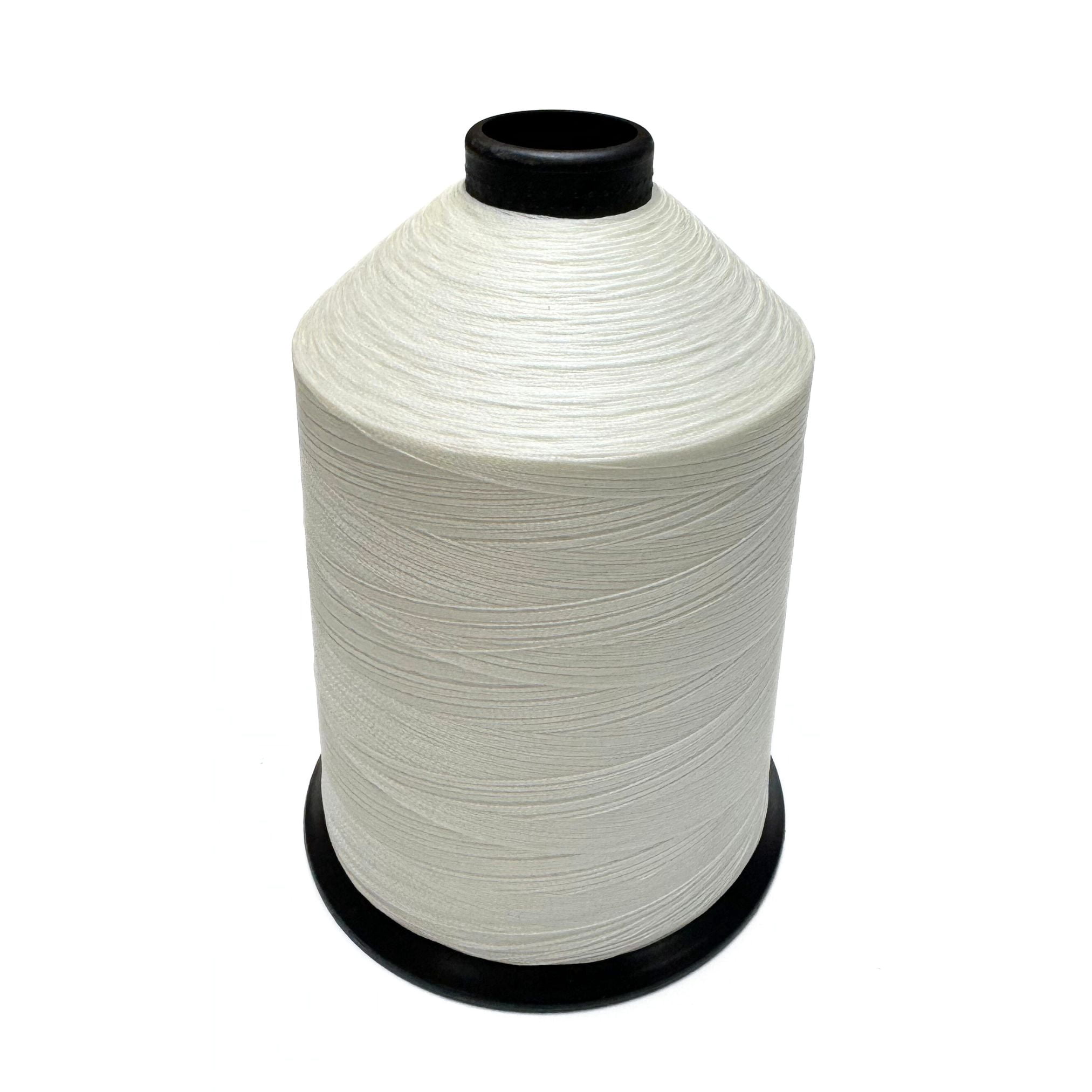 Nylon Thread for Sewing, Beading, Jewelry Making, Leather Crafts - White - Black - Brown - Gray - Light or Heavy Duty