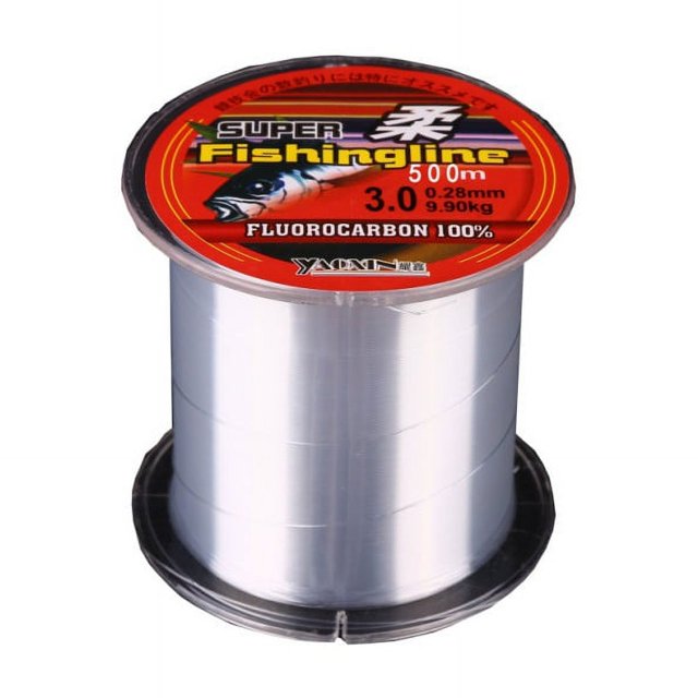 Lignes de Pêche 500M 300M 150M Super Résistantes Brins Nylon Ligne de Pêche Multifilamento Transparent Lignes de Pêche 500M 1.2