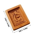 Cookie Rose Cookie Stamp Embossing Craft Decorating Baking Tool Shape