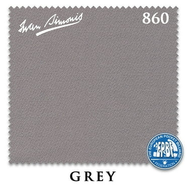 7' Simonis 860 Pool Billiard Table Cloth - Grey - AUTHORIZED DEALER