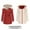Wine, variant on Idoravan Winter Coats for Women Plus Size Women's Reversible Warm Cotton Coat with Removable Hood, Long Sleeve Zipper, Thick Cotton Coat, Hooded Casual Jacket Pink XL