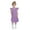 Purple—Prime Deals 2025, variant on Mevxay Girls Midi Dress Summer Ruffle Sleeve A Line Swing Basic Skater Twirl Party Dresses 4-12 Years Brown