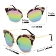 thumbnail image 4 of Dasein Women's Retro Polarized Cat Eye Sunglasses, 4 of 4