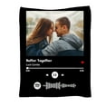thumbnail image 6 of Personalized Music Blanket Custom Blanket with Picture Text Customized Blanket Throw Blanket, Customize Gift for Mom Dad Couple Girlfriend Boyfriend Wife Husband, 6 of 6