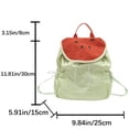 thumbnail image 3 of Backpack Kids Compact Casual Daypack Cute School Backpack with Comfortable Shoulder Straps Light Green One Size, 3 of 4