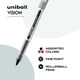 thumbnail image 3 of Bolígrafos Rollerball Uni-Ball Vision Punta Fina 0.7mm Paquete de 4, 3 of 8