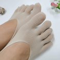 thumbnail image 5 of Toe Socks Five , Split Toe Socks, Glued Yoga with Sports Shoes, Shallow Mouth Invisible Five- Socks (Color : C), 5 of 5