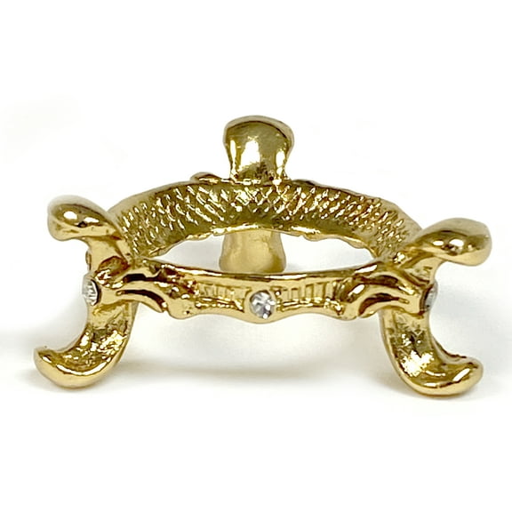 National Artcraft® Gold Finish Egg Display Stand with Rhinestone Accents (Pkg/1)