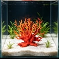 thumbnail image 4 of Aquarium Coral Decoration Fish Tank Ornament, Realistic Reef Design Safe Edges Stable Base Decorative Hideout Enhances Aquascape, Ideal Freshwater Saltwater Tanks for Fish Shrimp, 4 of 6