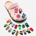 thumbnail image 3 of 40 Pcs Super Hero Shoe Charms for Clog Sandals, Cute Shoes Decoration Charms for Teen Adults, 3 of 4