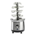 thumbnail image 2 of 4 Tiers Chocolate Fountain Electric Chocolate Fondue Fountain Machine, Heat Motor Controls Pot Melts Cheese Candy for Cheese, 2 of 8