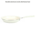 thumbnail image 5 of Martha Stewart Everyday Charlemont 10-inch Linen Aluminum Fry Pan, 5 of 10