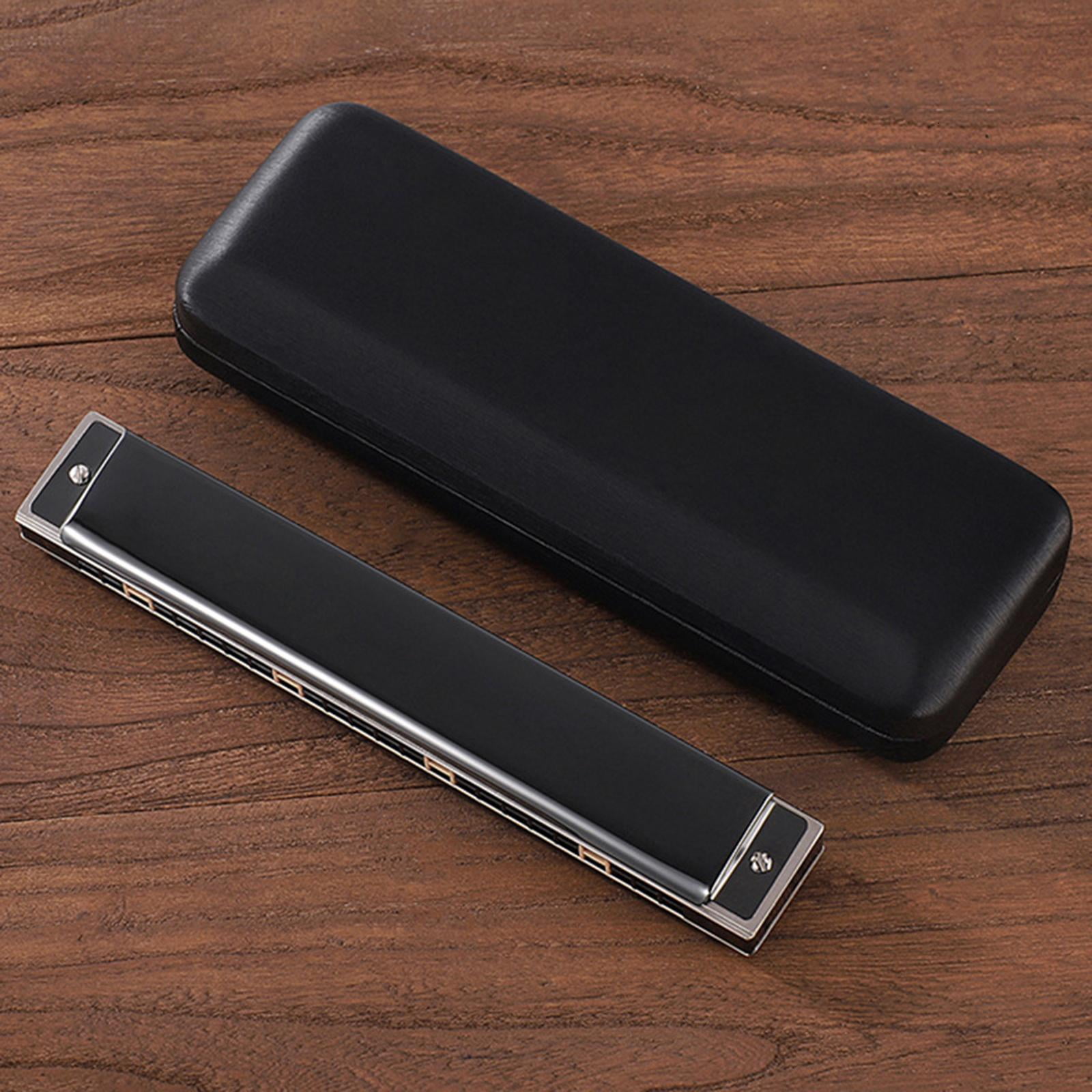 Yihuala 24-Hole Tremolo Harmonica, for of C Competition Mouth Organ