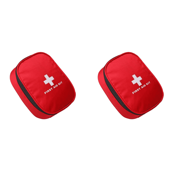 Mini Estuche para Botiquín Primeros Auxilios Organizador Almacenamiento Paquetes Medicina Viajes Al Aire Libre