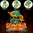 thumbnail image 2 of DLD Resin Dragon Doll Dragon Statue Set + 3.5cm Crystal Ball + Shelf with Gift Box Christmas Gifts, Hottest Anime Gift & Home Decor, 2 of 8