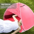 thumbnail image 4 of Onaparter Portable 31.44" x 21.6" Baby Shelter Beach Tent, Pink, 4 of 6