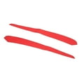 thumbnail image 2 of 2 Pcs Couvre-Accoudoir de Panneau de Porte Intérieur de Remplacement pour Tesla Modèle 3 Modèle Y 2019 à 2023 Rouge (Suède 4996), 2 of 5