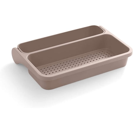 Vegetable Fruit Punching Free Cleaning Drain Basket Folding Rack  Cooking Time (Color : Pink)