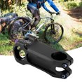 thumbnail image 2 of Vástago De Manillar De Bicicleta Antideslizante De 0 Grados, Vástago De Bicicleta, Para Bicicleta De Montaña, Manillar De 31,8mm De Diámetro, Bicicleta De Carretera, Horquilla YLSHRF Negro, 2 of 8