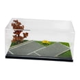 thumbnail image 2 of Vitrina de exhibición de coche para diorama a escala 1:64, modelo de escena de estacionamiento con cubierta transparente, caja de almacenamiento para, 2 of 8