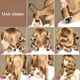 thumbnail image 3 of Rulos de pelo de esponja, juego de 6 rulos de pelo para hacer uno mismo, pequeños rulos mágicos de espuma (rosa), 3 of 5