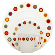 Corelle Livingware Hot Dots 16-piece Din