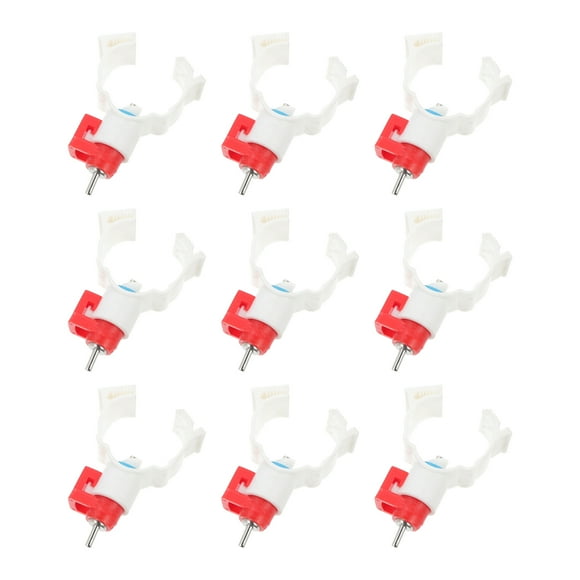 20PCS Water Ball Nipples Chicken Feeders Nipples Drinkers Chicken Coop Feeder
