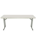 thumbnail image 2 of Hampden Furnishings Baldwin Collection 18" x 72" Folding Seminar Training  Table, Grey, 2 of 6